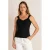 Ivy Beau top travelstof zwart