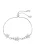 faina Armband  zilver / transparant