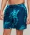Gerecyclede Hawaïaanse Zwemshort – 43 cm Blauw