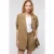 Knit-ted Kelsey Blazer Khaki