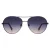 Guess GU5213 10W glanzend licht nickeltin blauw gradiënt zonnebril