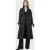 AllSaints Kiki Camo Trench Ink Blue