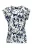 Elvira Casuals Shirts En Tops T-shirt Korte Mouw Blauw