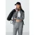 Overgedimensioneerde Kleurblok Halve Rits Sweatshirt