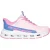 Skechers Meisjes Glide Step Vista Lane sportschoenen (Roze/Blauw)