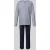 Schiesser Pyjama met korte ritssluiting