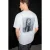 Oversized T-shirt met print en ronde hals