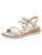 Tamaris Sandalen met riem  beige / goud