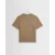 Wax London dean ss tee dark sand