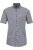Redmond Casual Overhemd Korte mouw blauw