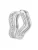 Hey Happiness Oorbellen ‘Flow Cuff’  zilver