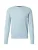 Hackett London Trui  pastelblauw / grijs