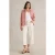 White Stuff Carrie Denim Jacket Mid Pink