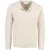 Trui Gentiluomo beige half zip structuur