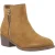 Hush Puppies Ingrid Suède Dames Tan Hak Enkellaarsjes