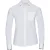 Russell Collection Dames/Dames Klassiek Popeline Easy-Care Overhemd met Lange Mouwen (Wit)