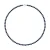 Gekweekte parels ketting Zoetwater 5-6mm Sluiting Black Luxury White Gold