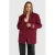 Alix the Label oversized blazer donkerrood