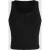 Basis Knop Gedetailleerde Crop Top