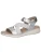 CAPRICE Sandaal  zilver / wit