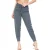 MYT Womens Elasticated Waist Cotton Cuffed Broek in Airforce Blue