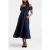Forever New Emilia Off Shoulder Prom Dress Navy