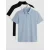 Heren Katoenmix Polo T-shirt