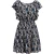 Faina Jurk Dames Blauw Veelkleurig
