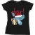 Li-cense Disney dames lilo and stitch cheer katoenen t-shirt
