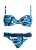 KangaROOS Bikini  blauw / wit