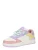 GEOX Sneakers ‘Washiba’  geel / lila / oudroze / wit