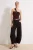 TRENDYOLMİLLA Dames Bruin Effen Mouwloos Getailleerd Blouses