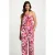 Morgan mouwloze top met paisley print ecru