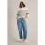 White Stuff Charlie Straight Crop Jean Mid Denim