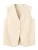 MANGO Gilet ‘TONY’  zwart / offwhite