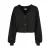 Damesvest Urban Classics organic oversized short terry (Grote maten)