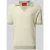 HUGO regular fit poloshirt van mix van katoen en linnen model ‘SEEROY’