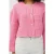 EsQualo Jacket Cropped Boucle Rose