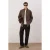 TRENDYOL MAN Heren Beige Effen Lang Regular fit Overhemden