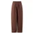 Shoeby wide leg high waist casual broek bruin