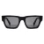 Prada PRA06S 16K08Z zwart donkergrijs zonnebril