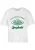 Miss Tee Shirt ‘Less Upsetti’  groen / wit