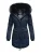 Navahoo Dames Winterjas Luluna-Princess – Warm, Stijlvol & Met Teddyvoering en Kunstbontkraag