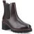 Hush Puppies Gaia Leren Dames Chocolade geklede Chelsea Boots