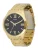 GUESS Analoog horloge ‘ELLIOT’  goud / zwart