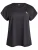 Zizzi Functioneel shirt ‘Abasic’  zwart