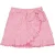 QPI gebloemde korte rok roze