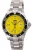 Invicta Grand Diver 3048 Heren Horloge – Automatisch Uurwerk – Roestvrij Staal met Gele Wijzerplaat – 47mm