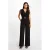 Morgan wide leg jumpsuit zwart