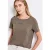 Street One Dames Shirt met print in Bruin